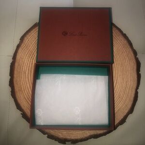 Loro Piana Accessories 6x5 Gift Box With Tissue Paper